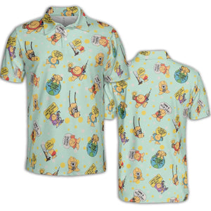 Hullo There Ziggy AOP Men/Women Polo Shirt