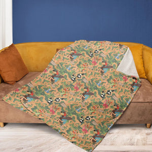 Flowing Down Splash Mountain Fleece Blanket