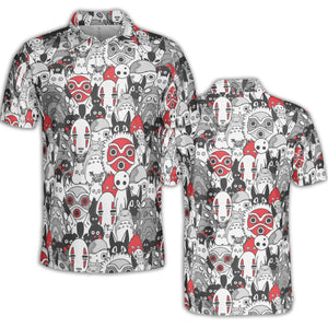 Magic Beasts AOP Men/Women Polo Shirt