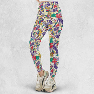 Aloha Garfield And Odie Legging