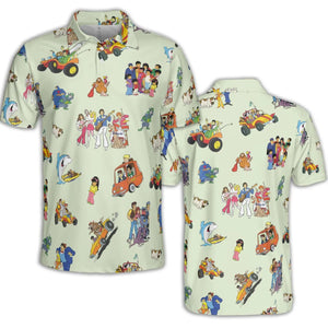 Scooby-Doo ripoffs AOP Men/Women Polo Shirt