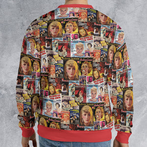 Old Skool Hollywood All-over Print Sweatshirt