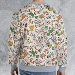 Toy Story Toss Pattern All-over Print Sweatshirt