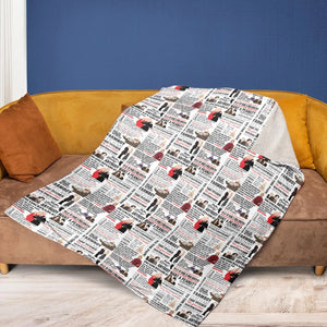 Inconceivable Quotes Fleece Blanket