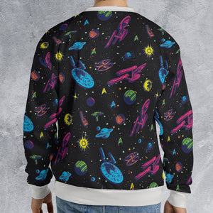 All-over Print Sweatshirt - PCGEMHY4 - - 2