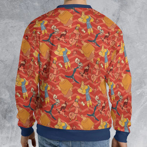 The Emperor's New Groove All-over Print Sweatshirt