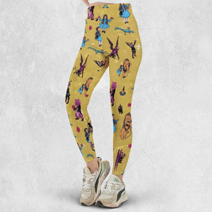 Friends in Emerald City Wizard of Oz Legging