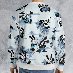 Oswald the Lucky Rabbit All-over Print Sweatshirt