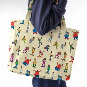 Fat Albert and the Cosby Kids Large Tote Bag
