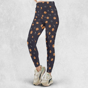 Halloween Dices Pattern Legging