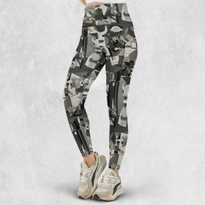 Monty Picasso Style Art Legging