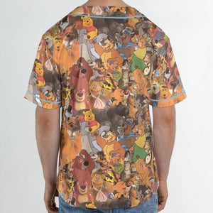 Bear Squad Unisex Baseball Jersey