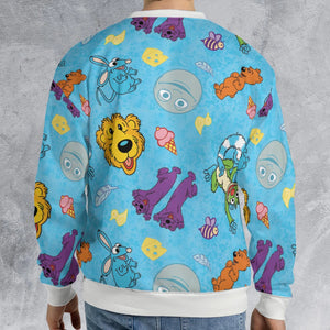 Bear in the Big Blue House All-over Print Sweatshirt