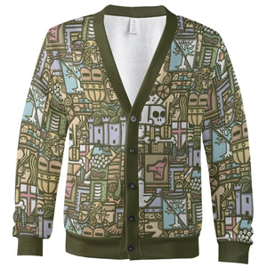 The Whole Grail Monty Python Cardigan