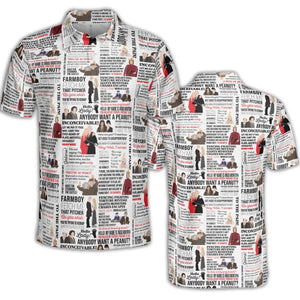 Inconceivable Quotes AOP Men/Women Polo Shirt