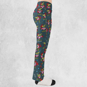 Do The Cuckoo Bird Stomp Flare Leggings