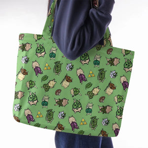 Korok Style The Legend of Zelda Large Tote Bag