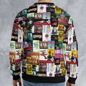 All-over Print Sweatshirt - QNTVFF3C - - 2