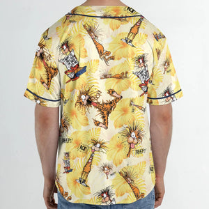 Bill The Cat Bloom County Unisex Baseball Jersey