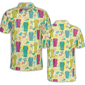Golden Girls Tiki Shack Aloha AOP Men/Women Polo Shirt