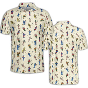 Carl In Masters Of The Universe Pattern AOP Men/Women Polo Shirt
