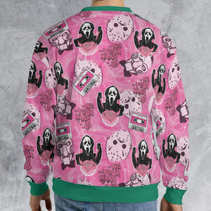 No Your Hang Up Mix Tape All-over Print Sweatshirt