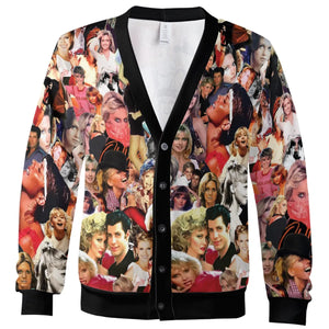 Retro 80s Pop Culture Cardigan
