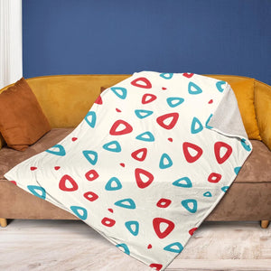 Togepi Pattern Pokemon Fleece Blanket