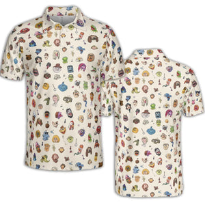 The Muppets Characters AOP Men/Women Polo Shirt
