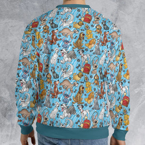 Animation Dogs All-over Print Sweatshirt