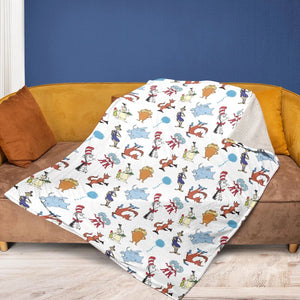 Seuss Swag Dr. Seuss Fleece Blanket