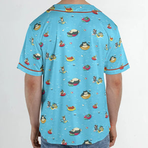 Pokemon Sunny Days Sea Swim Unisex Baseball Jersey