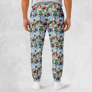 Rudolph And Snowman Sweatpants