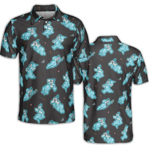 Classic Animated Cartoon Lonesome Ghosts AOP Men/Women Polo Shirt
