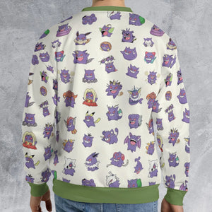 Gengar Cosplay Pokemon All-over Print Sweatshirt
