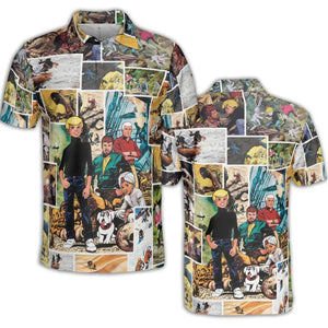 Quest's Adventure AOP Men/Women Polo Shirt