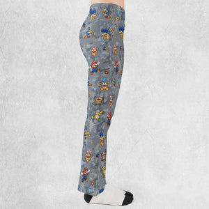 Super Mario Nintendo Video Game Flare Leggings