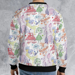 Mood Swing Style Inside Out All-over Print Sweatshirt