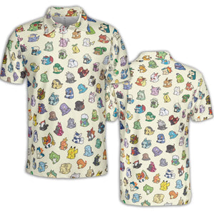 Pokemon In Substitute Style AOP Men/Women Polo Shirt
