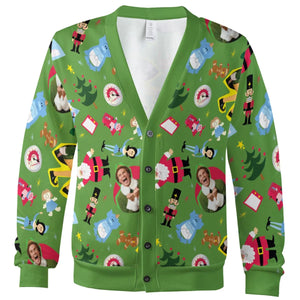 Santa Know Him Elf Cardigan