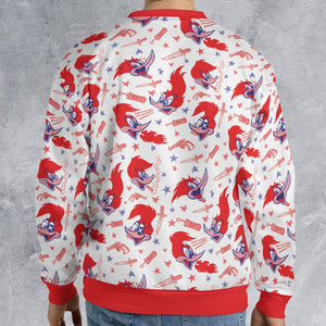 All-over Print Sweatshirt - U25BRE6L - - 2