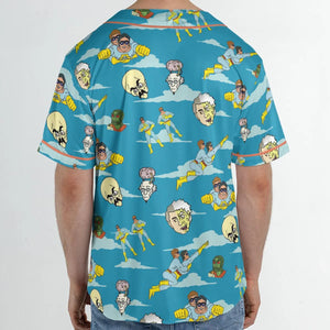 The Ambiguously Gay Duo Characters Patterns Unisex Baseball Jersey