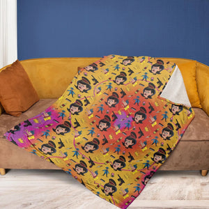 Dr. Girlfriend The Venture Bros Fleece Blanket