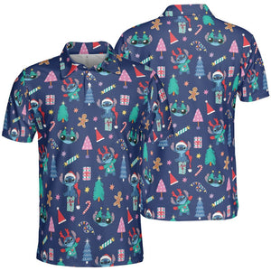 AOP Men/Women Polo Shirt - UW5LG43Y - - 2