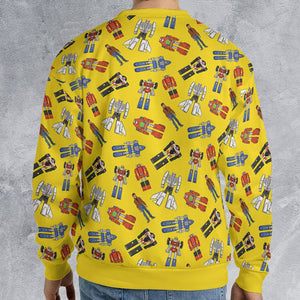 All-over Print Sweatshirt - V596E7RW - - 2