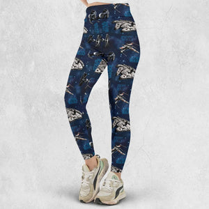 Star Wars Ships Pattern Legging