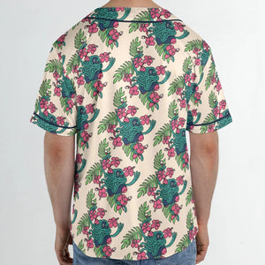 Tropical Tangrowth Pokemon Unisex Baseball Jersey