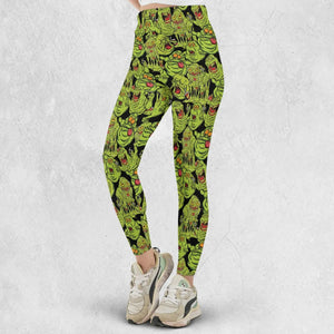 Funny Slimer Ghostbusters Legging