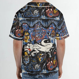 Mystery Falkor Neverending Story Unisex Baseball Jersey