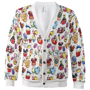 Mouse Snacks Vacation Cardigan